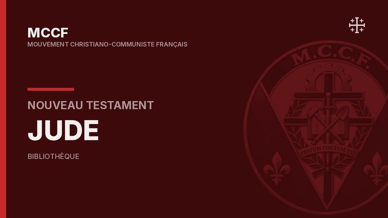 Épître de Jude — Nouveau Testament.